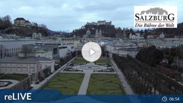 Imagen de vista previa de la cámara web Salzburg - Schloss Mirabell, Stieglgründe